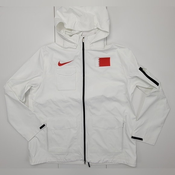 Nike Pro Elite Bahrain International Team Storm-Fit ADV Jacket CI6372-100 Size M - Picture 1 of 13